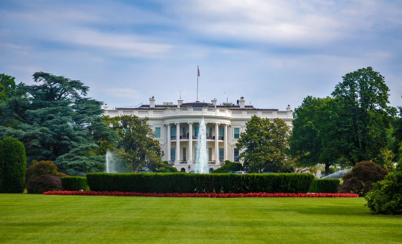 White house solar panels.